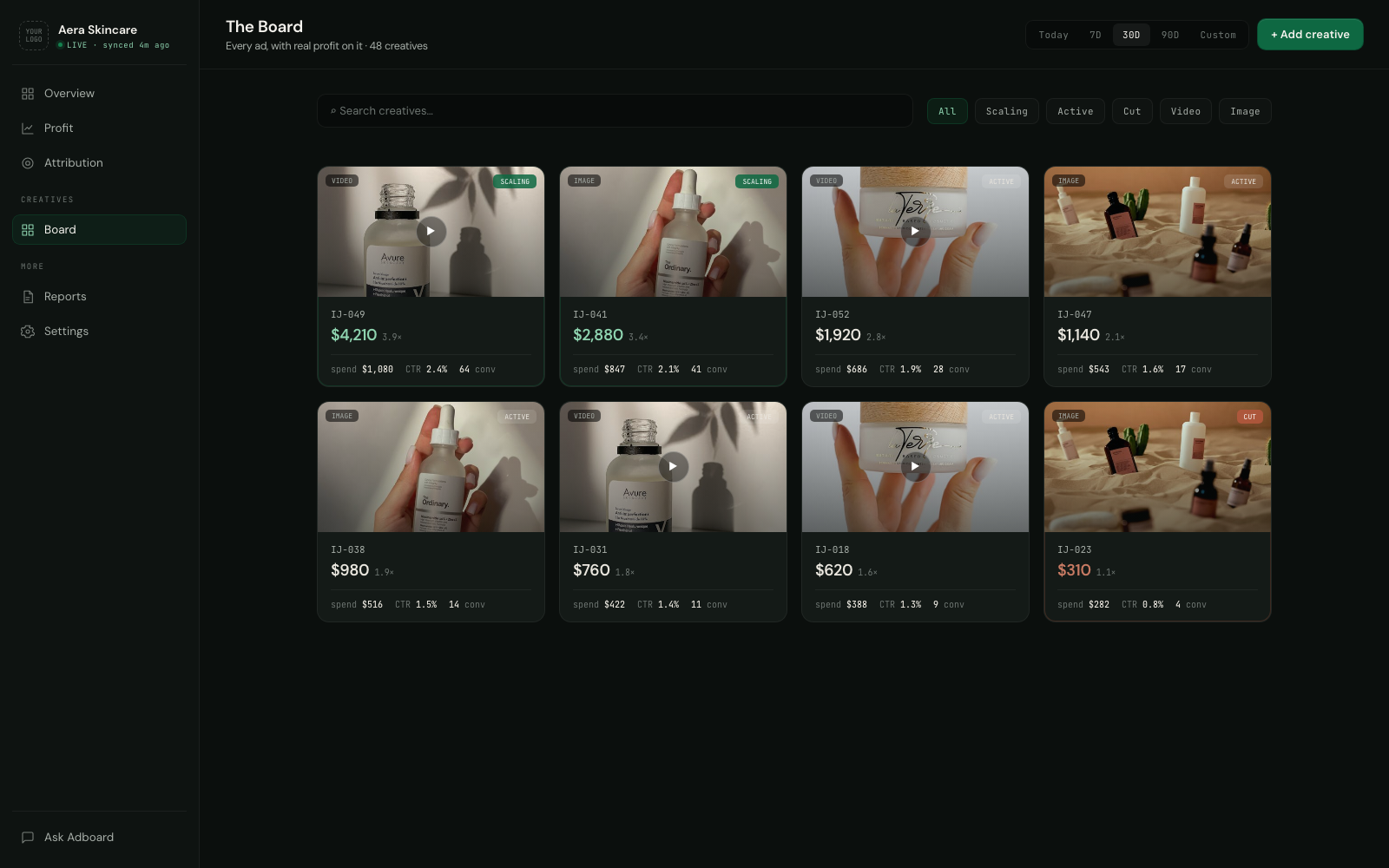 Creative board